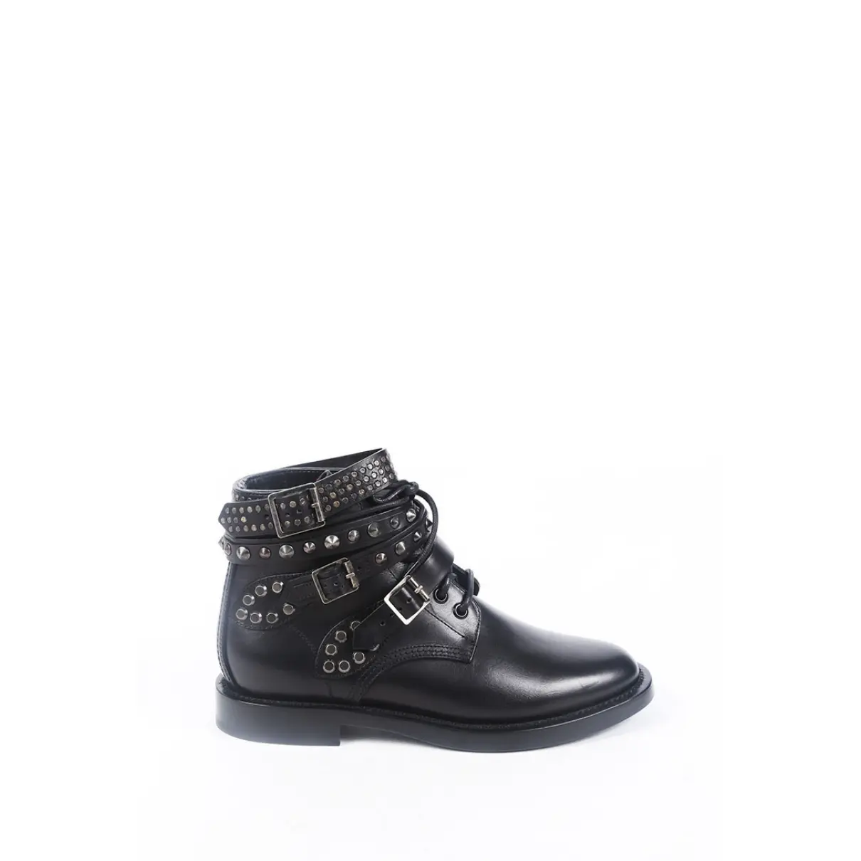 Buy Saint Laurent Leather boots online