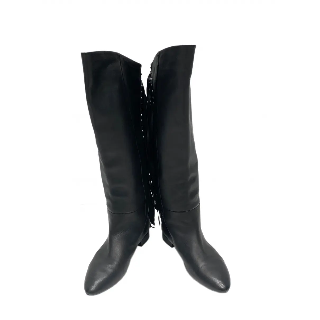 Buy Saint Laurent Leather western boots online