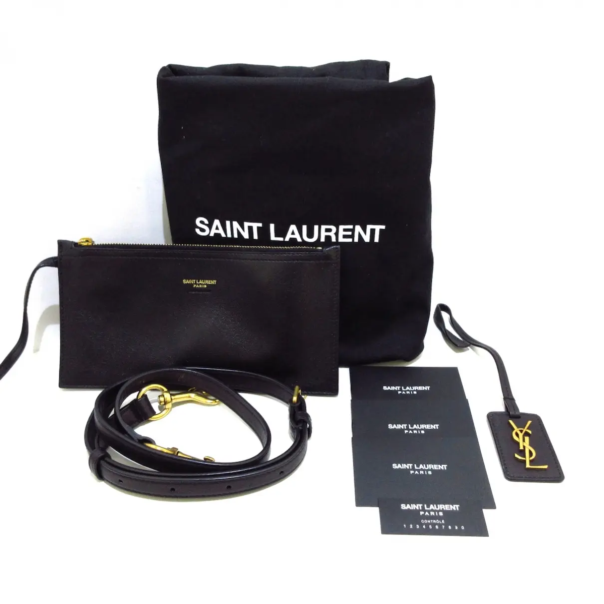 Buy Saint Laurent Leather tote online
