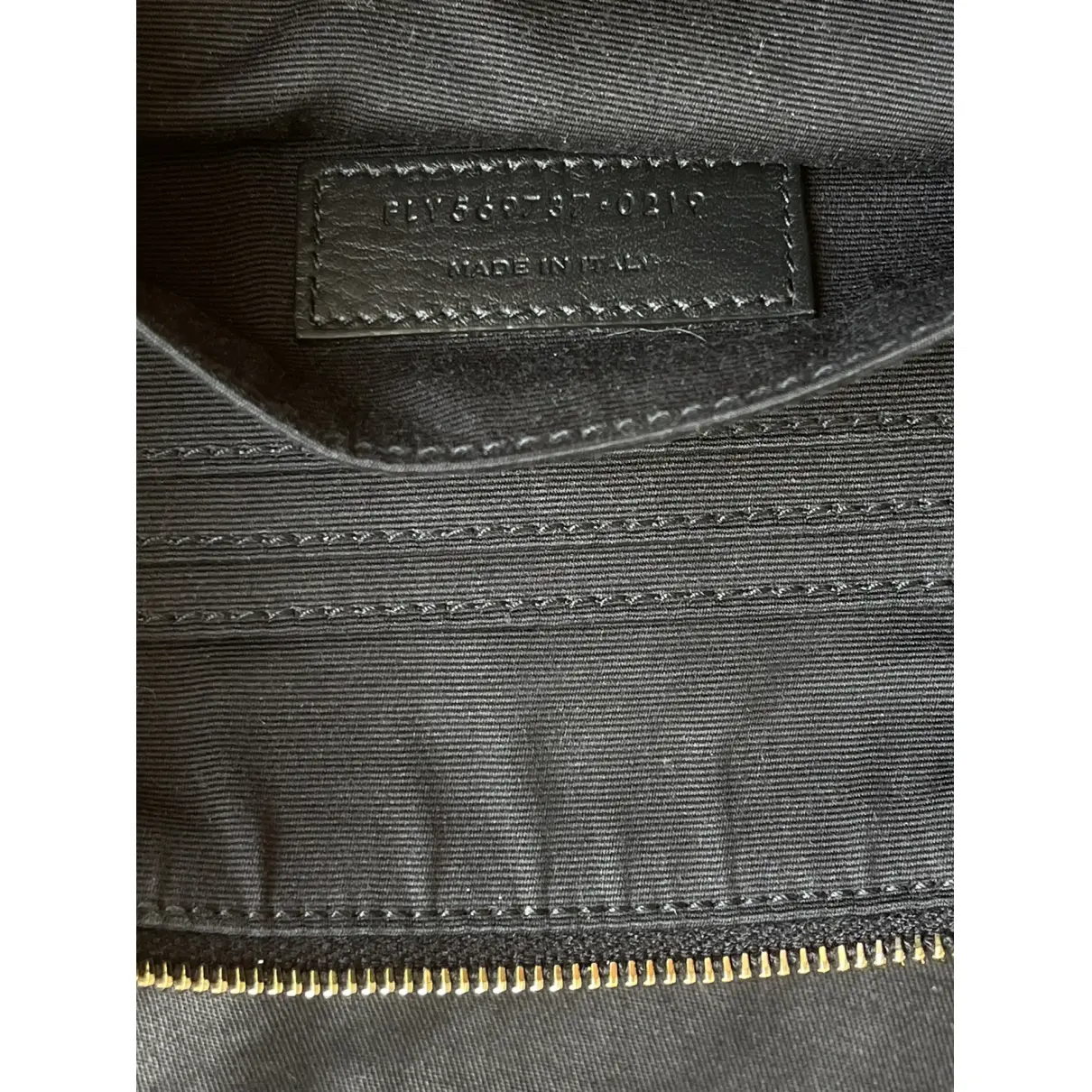 Leather handbag Saint Laurent