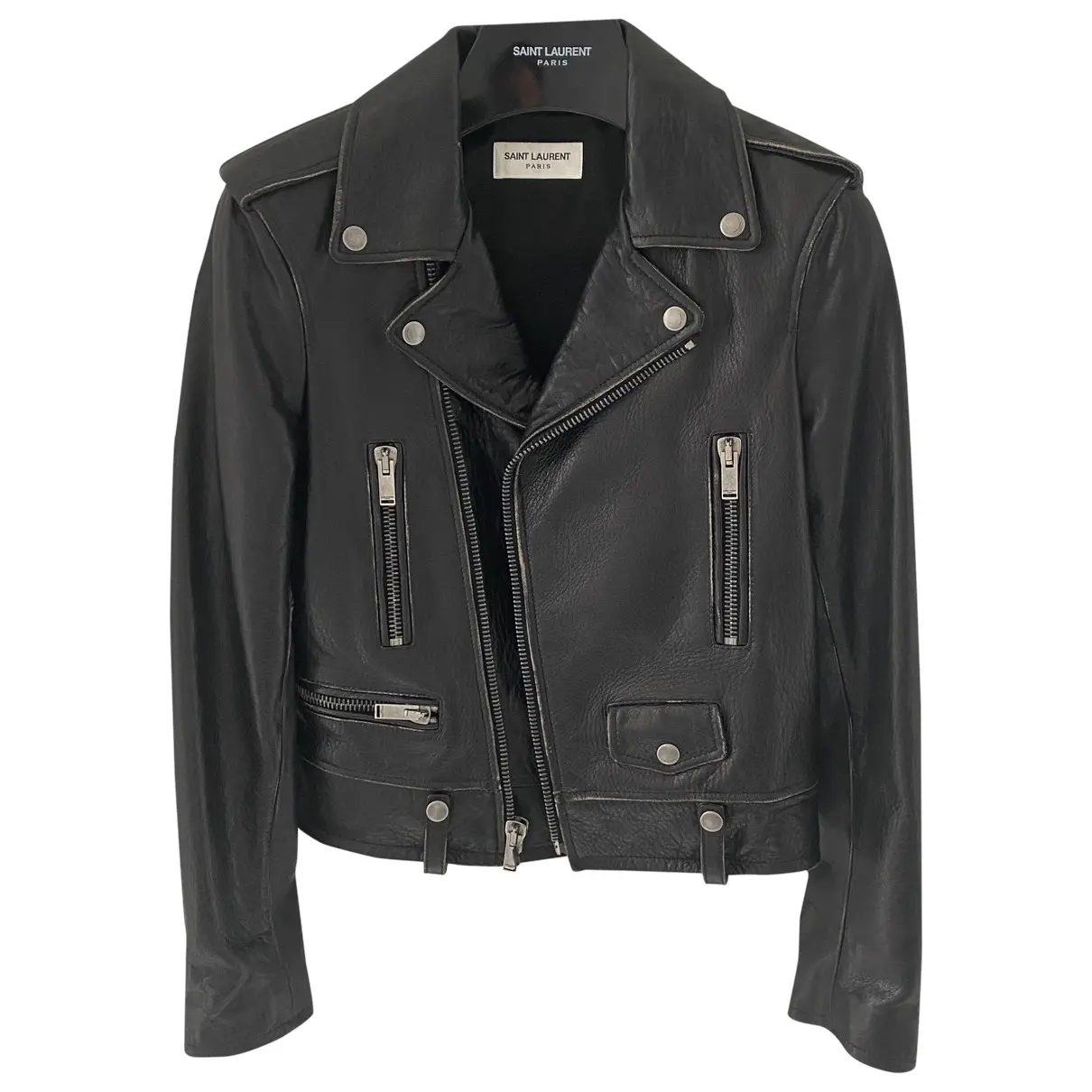 Leather jacket Saint Laurent
