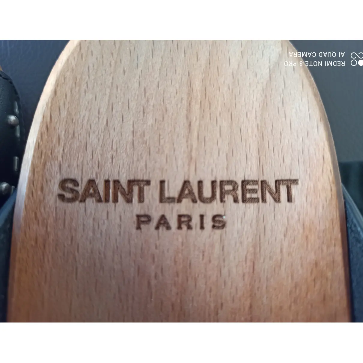 Leather mules & clogs Saint Laurent