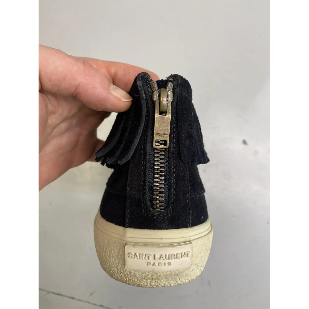 Saint Laurent Leather trainers for sale