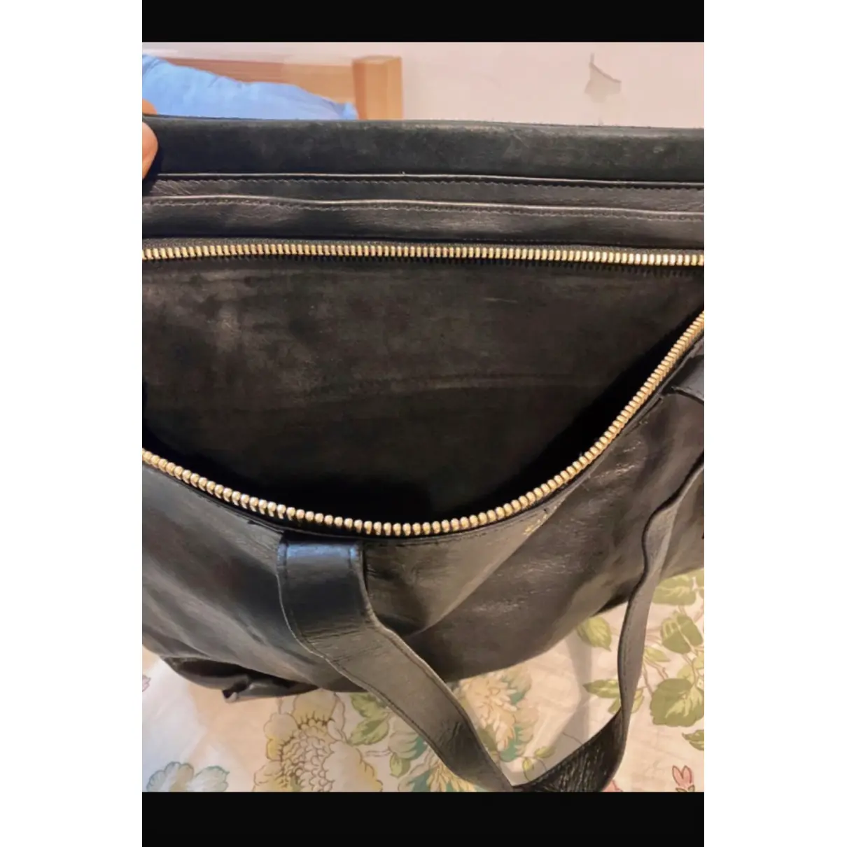 Leather handbag Salar