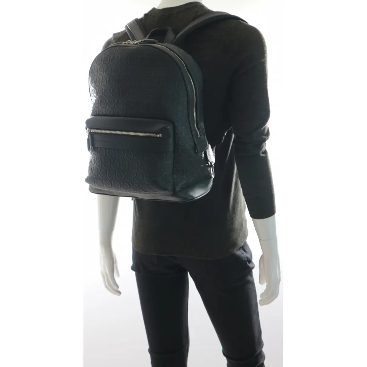 Leather backpack Salvatore Ferragamo