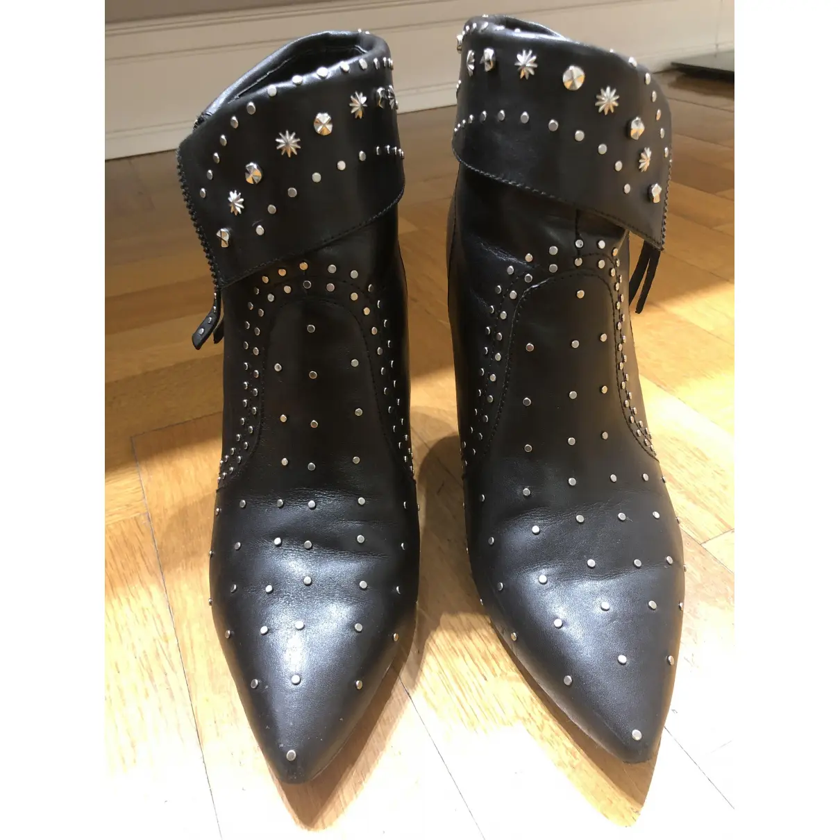 Buy Sam Edelman Leather ankle boots online