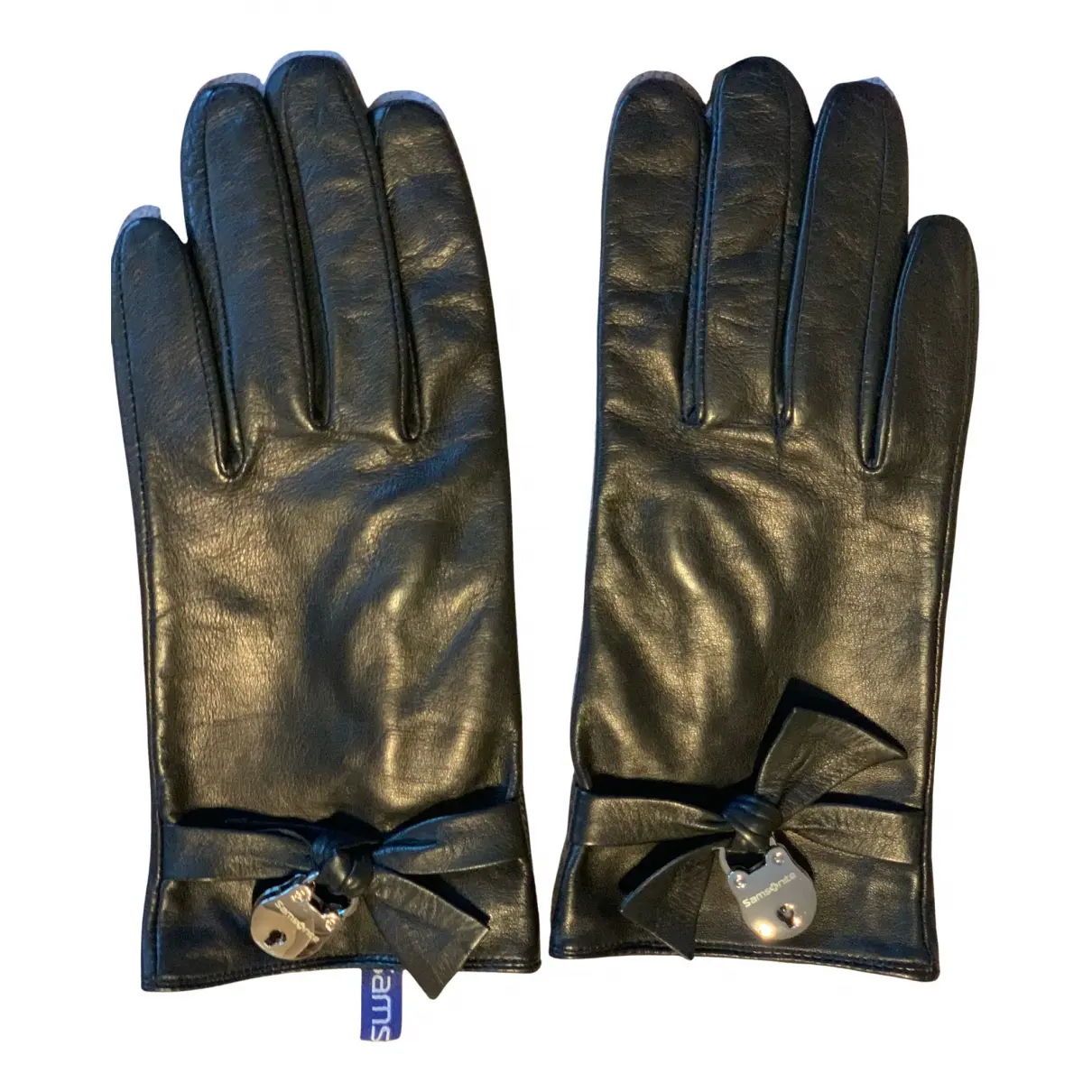 Leather gloves SAMSONITE