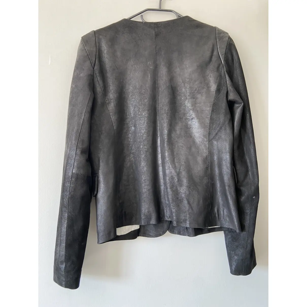 Buy Sandro Leather blazer online