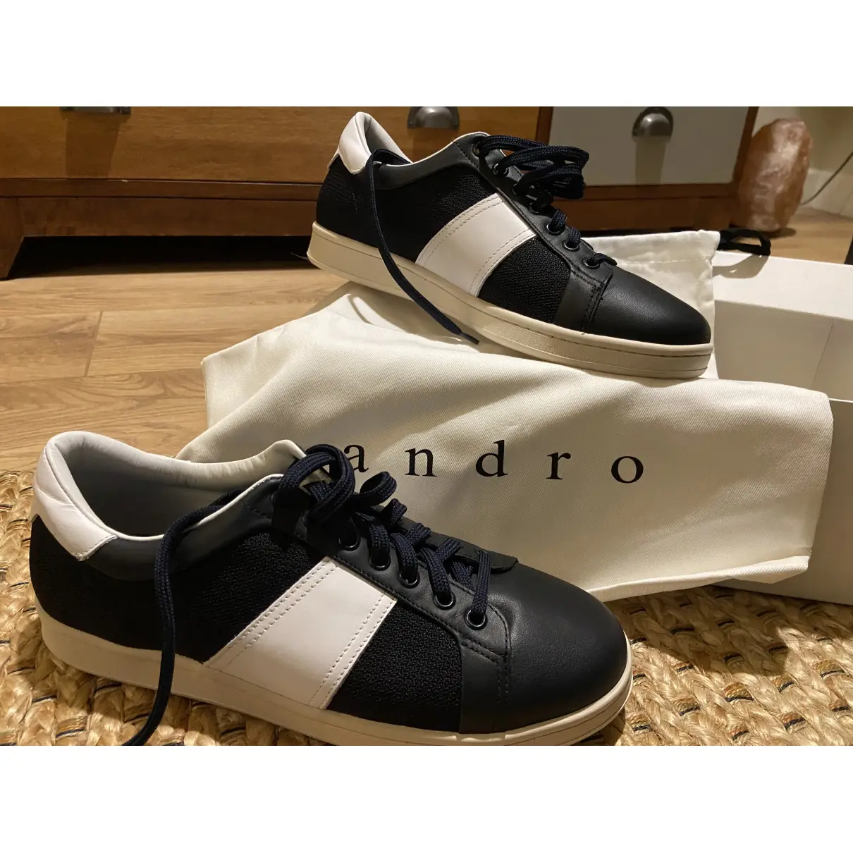 Buy Sandro Leather low trainers online