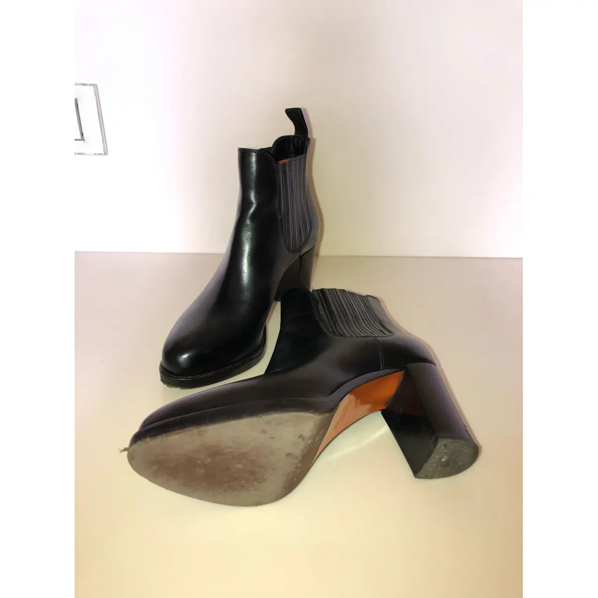 Buy Santoni Leather ankle boots online