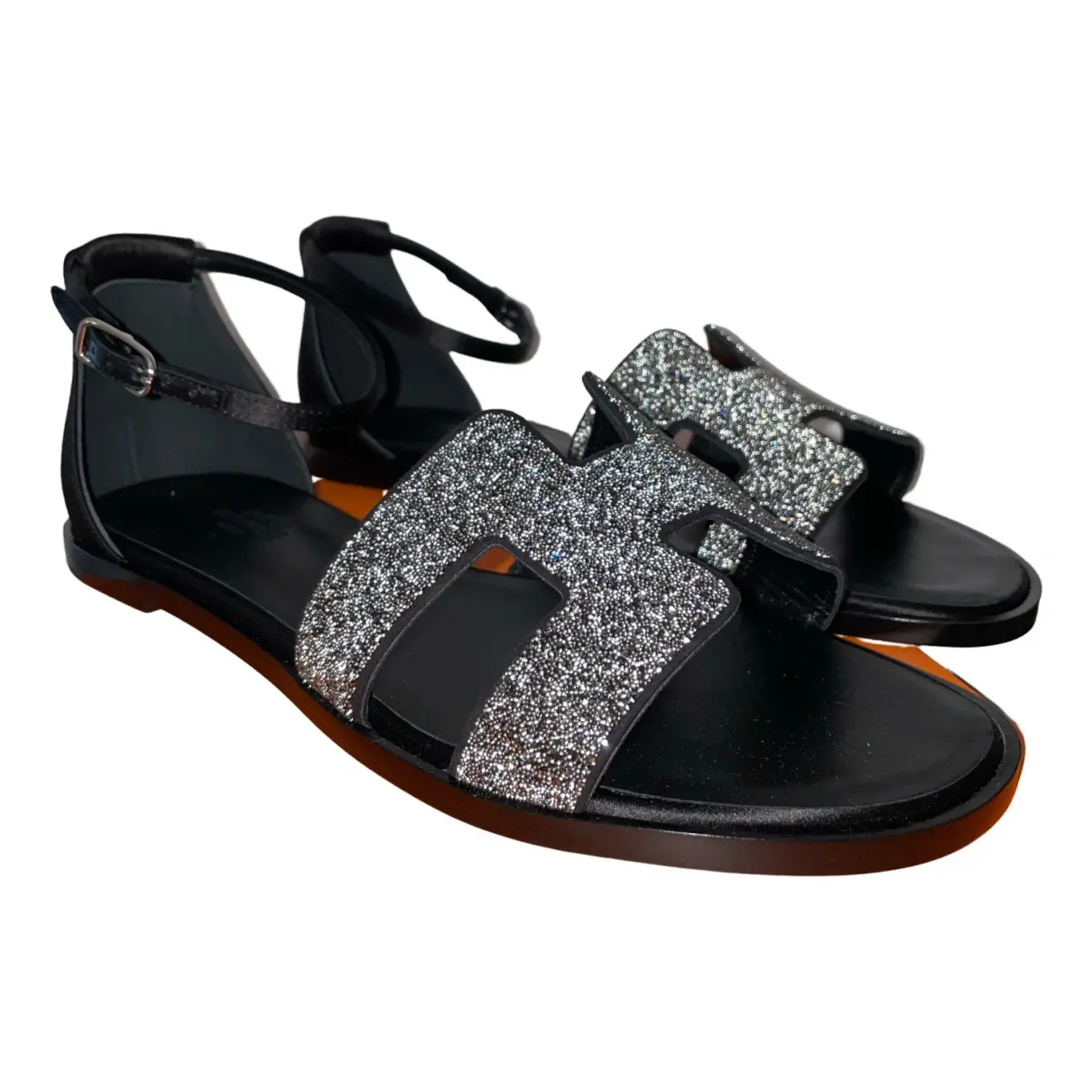 Santorini leather sandal Hermès