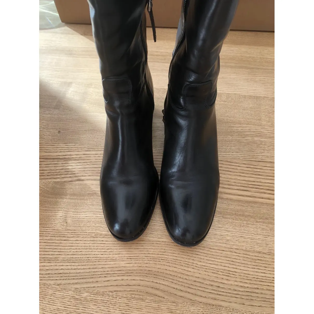 Leather riding boots Sartore