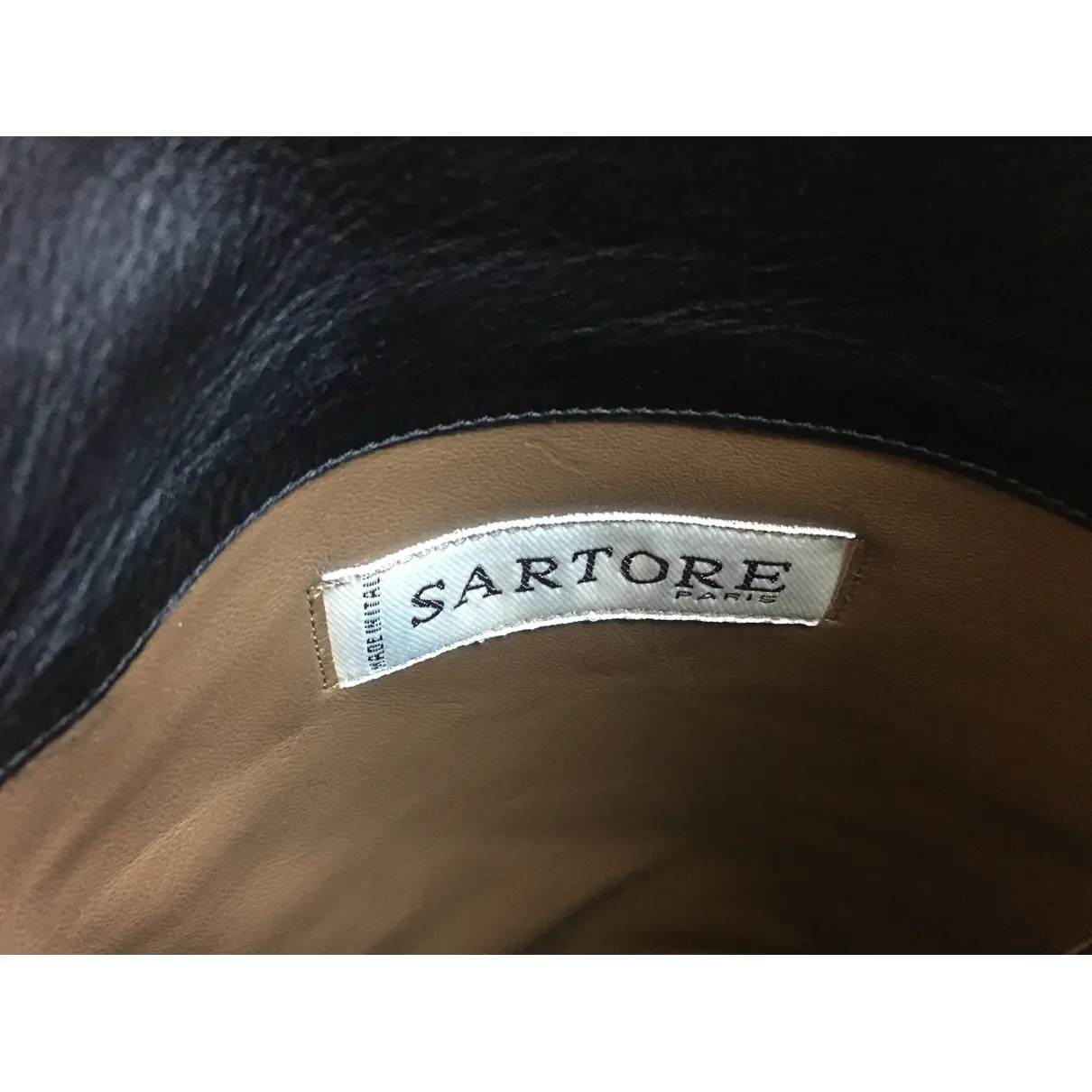 Leather boots Sartore