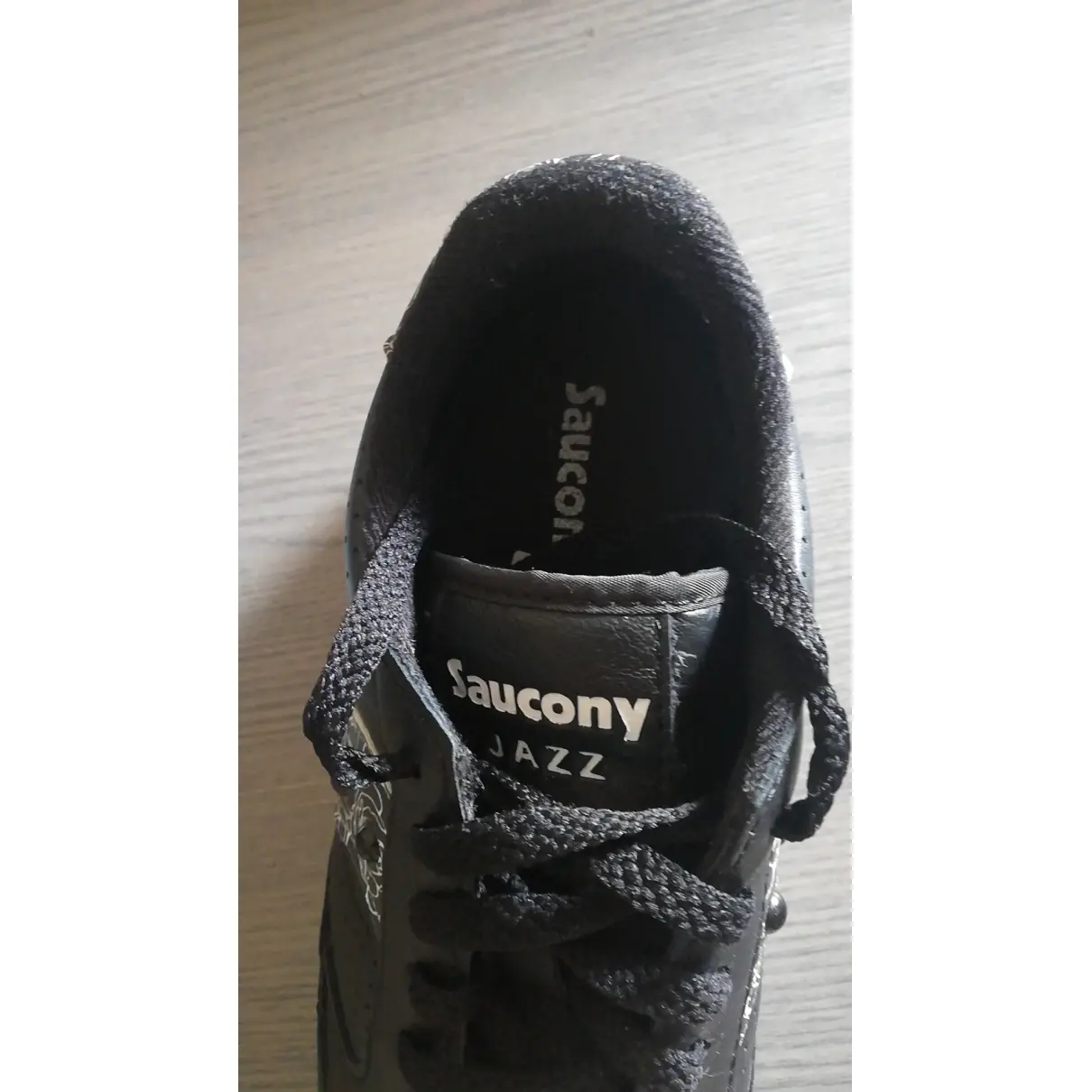 Leather trainers Saucony
