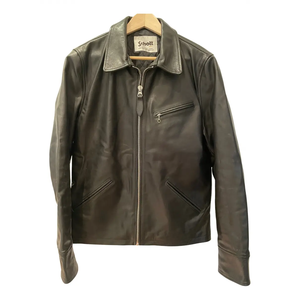 Leather jacket Schott