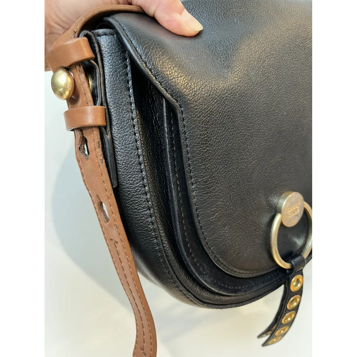Leather crossbody bag See by Chloé