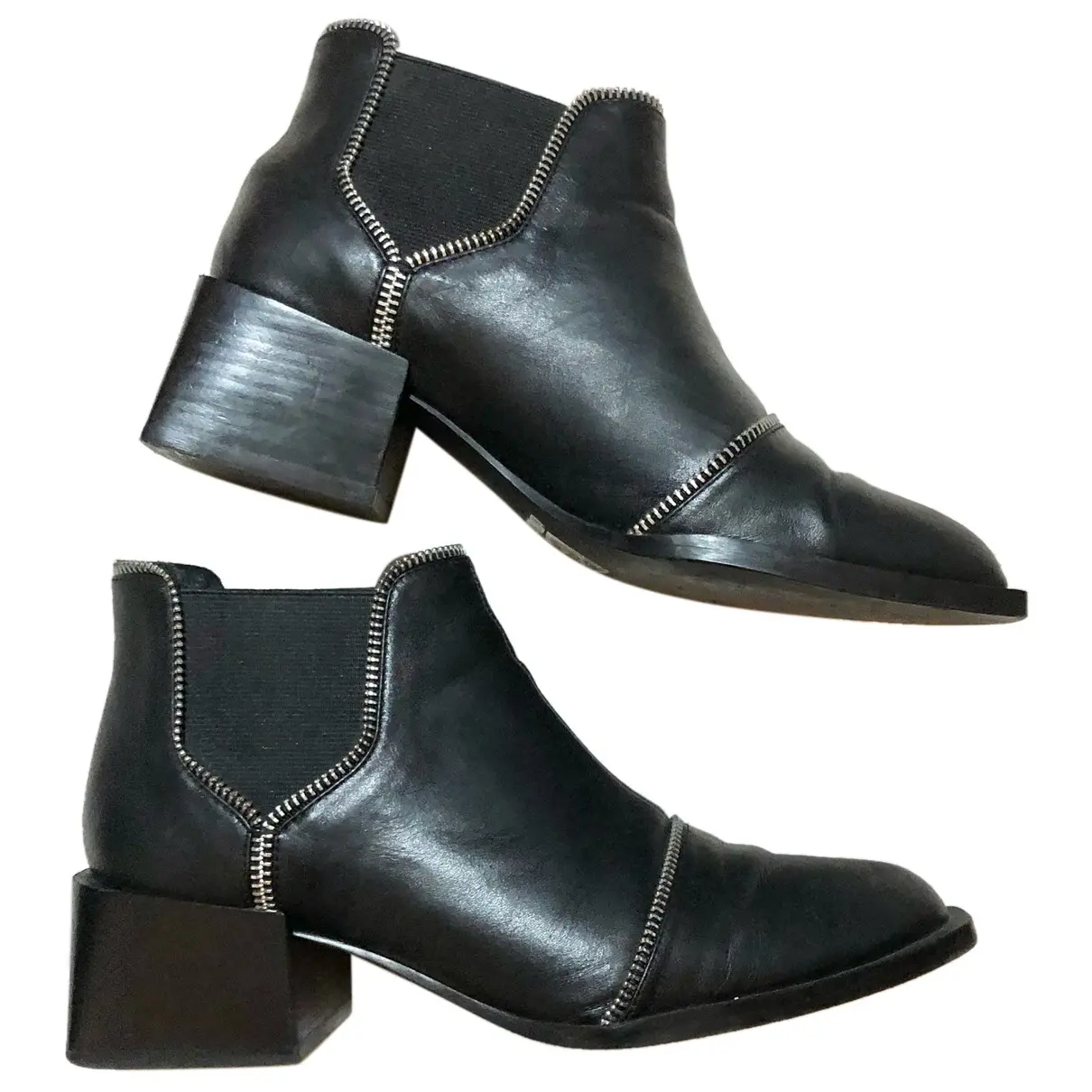 Leather ankle boots Senso