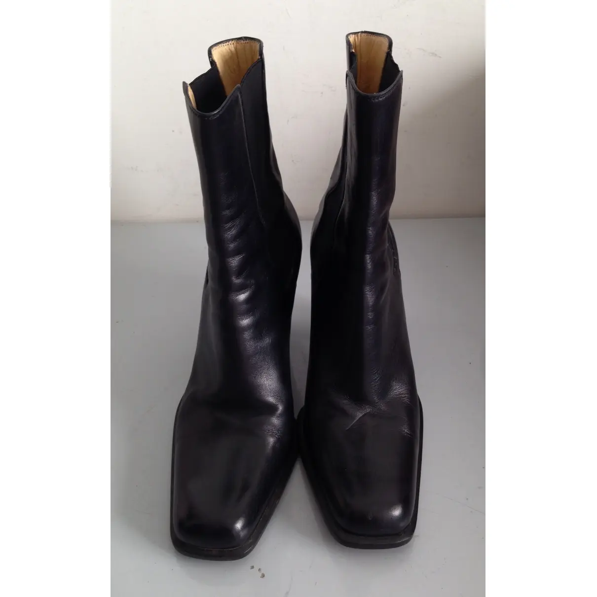 Sergio Rossi Leather ankle boots for sale