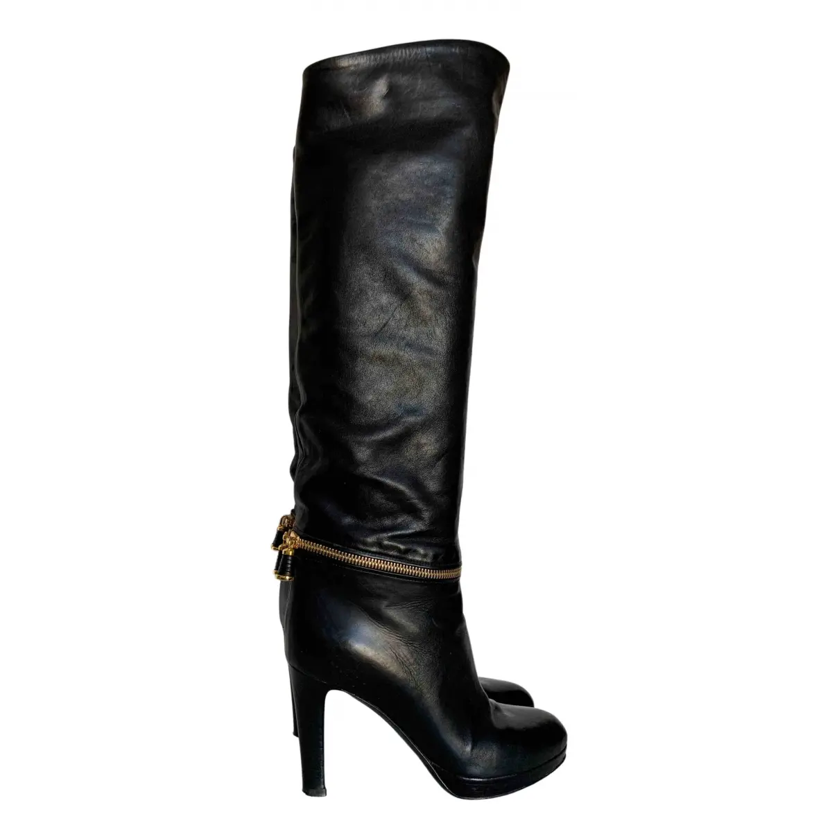 Leather boots Sergio Rossi