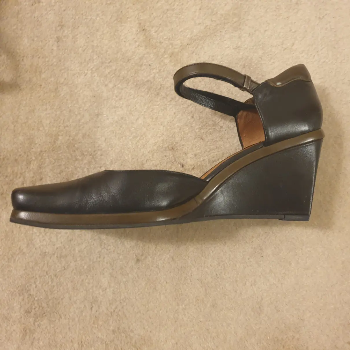 Leather heels Sergio Rossi