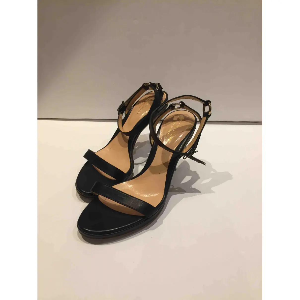 Buy Sergio Rossi Leather sandal online