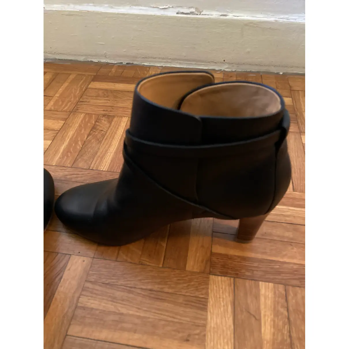 Leather ankle boots Sézane