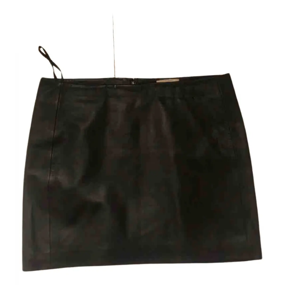 Leather mini skirt Sézane