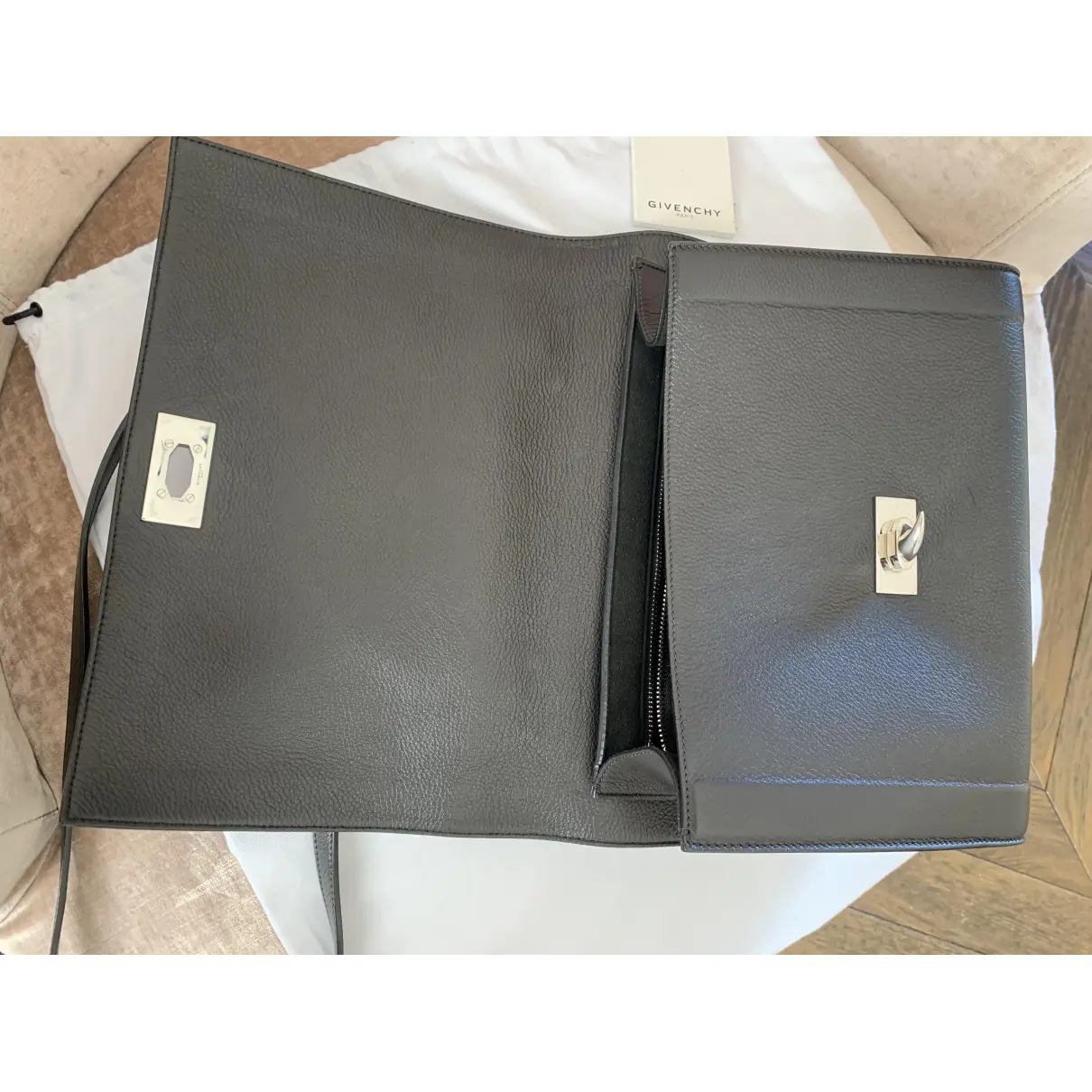 Shark leather handbag Givenchy