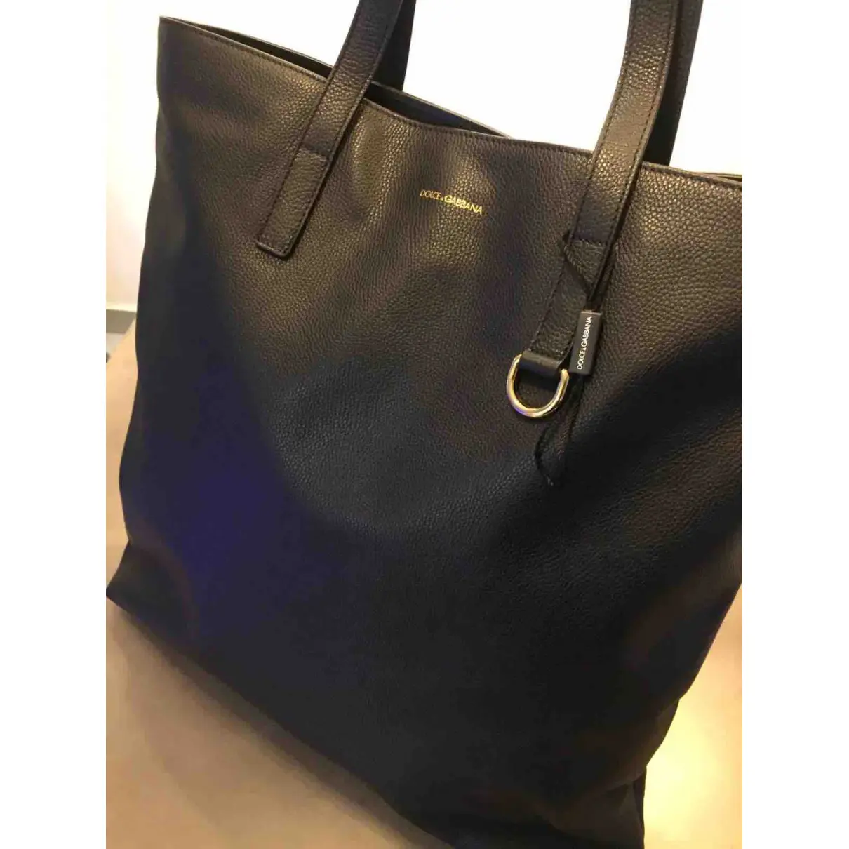 Buy Dolce & Gabbana Shopper leather handbag online