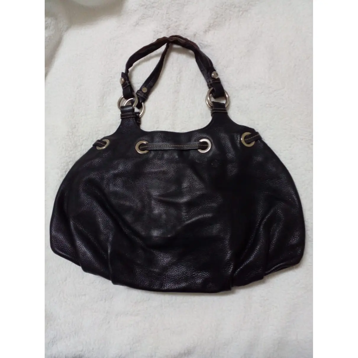 Shopper leather handbag Jil Sander