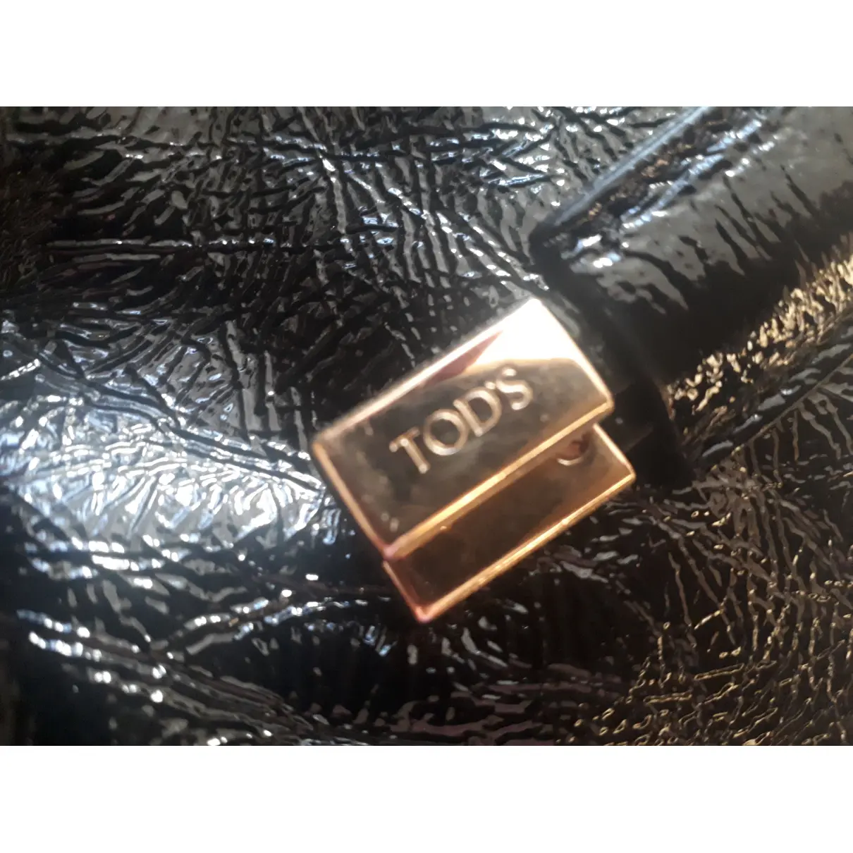 Buy Tod's Shopping Media leather handbag online - Vintage