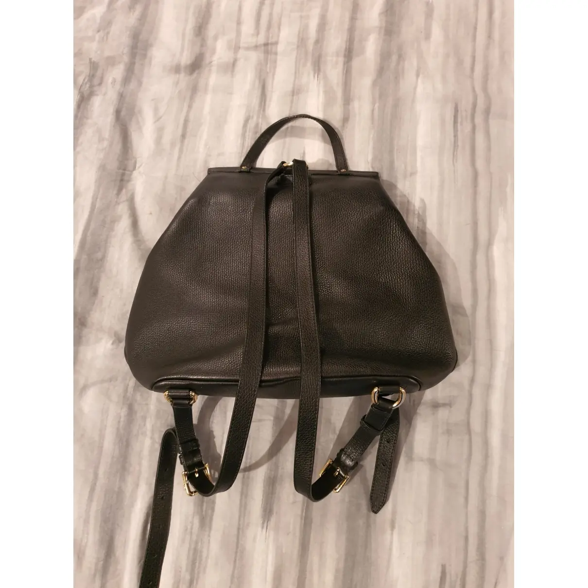 Dolce & Gabbana Sicily leather backpack for sale