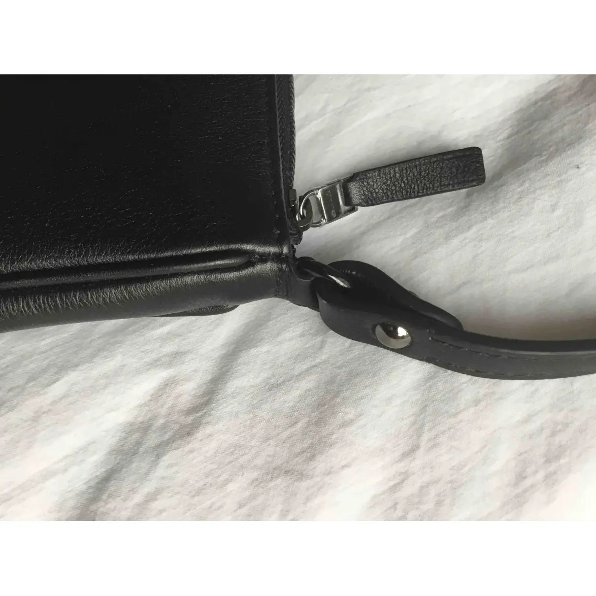 Signature clutch leather purse Delvaux