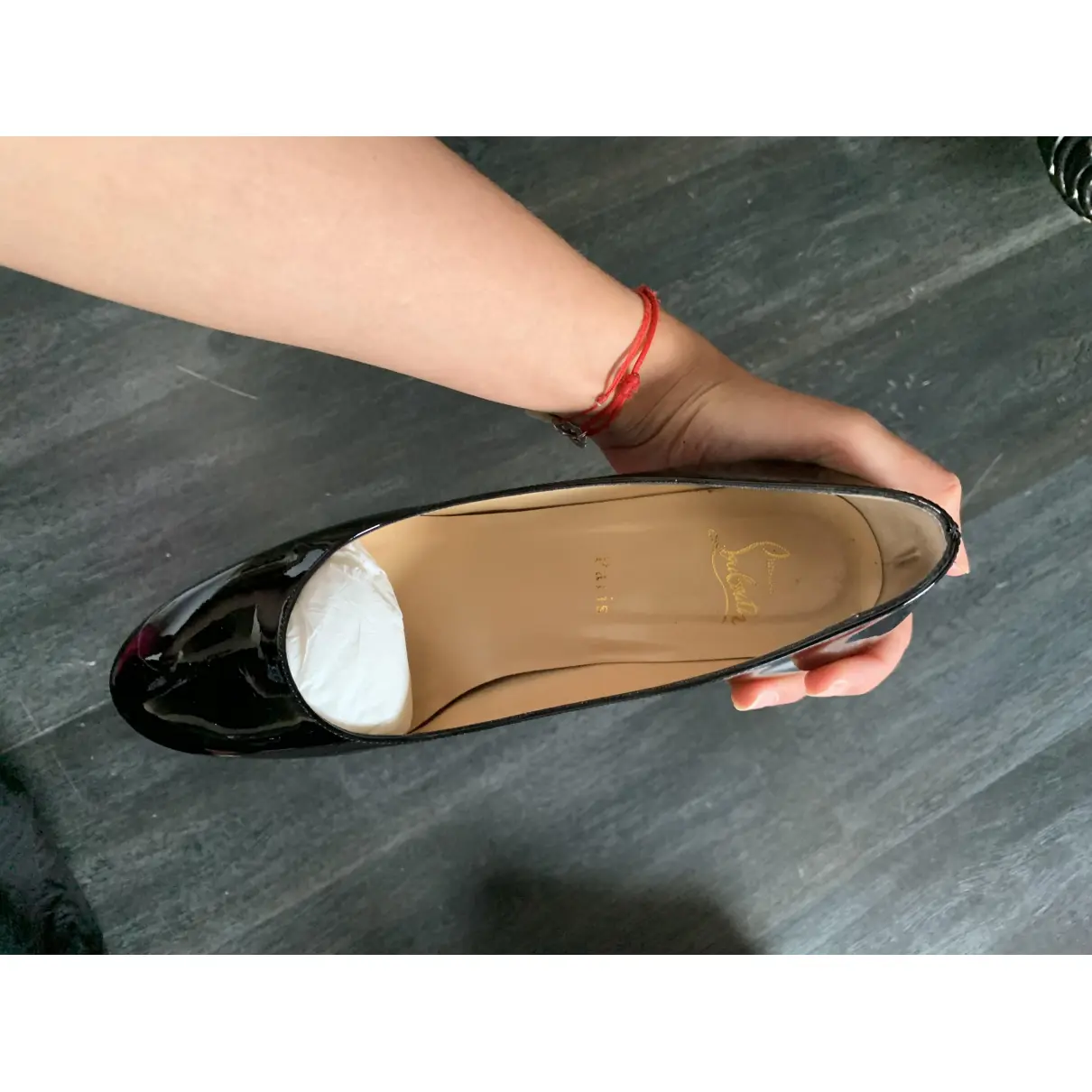 Simple pump leather heels Christian Louboutin