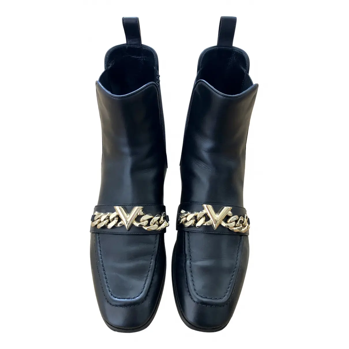 Skyline leather ankle boots Louis Vuitton