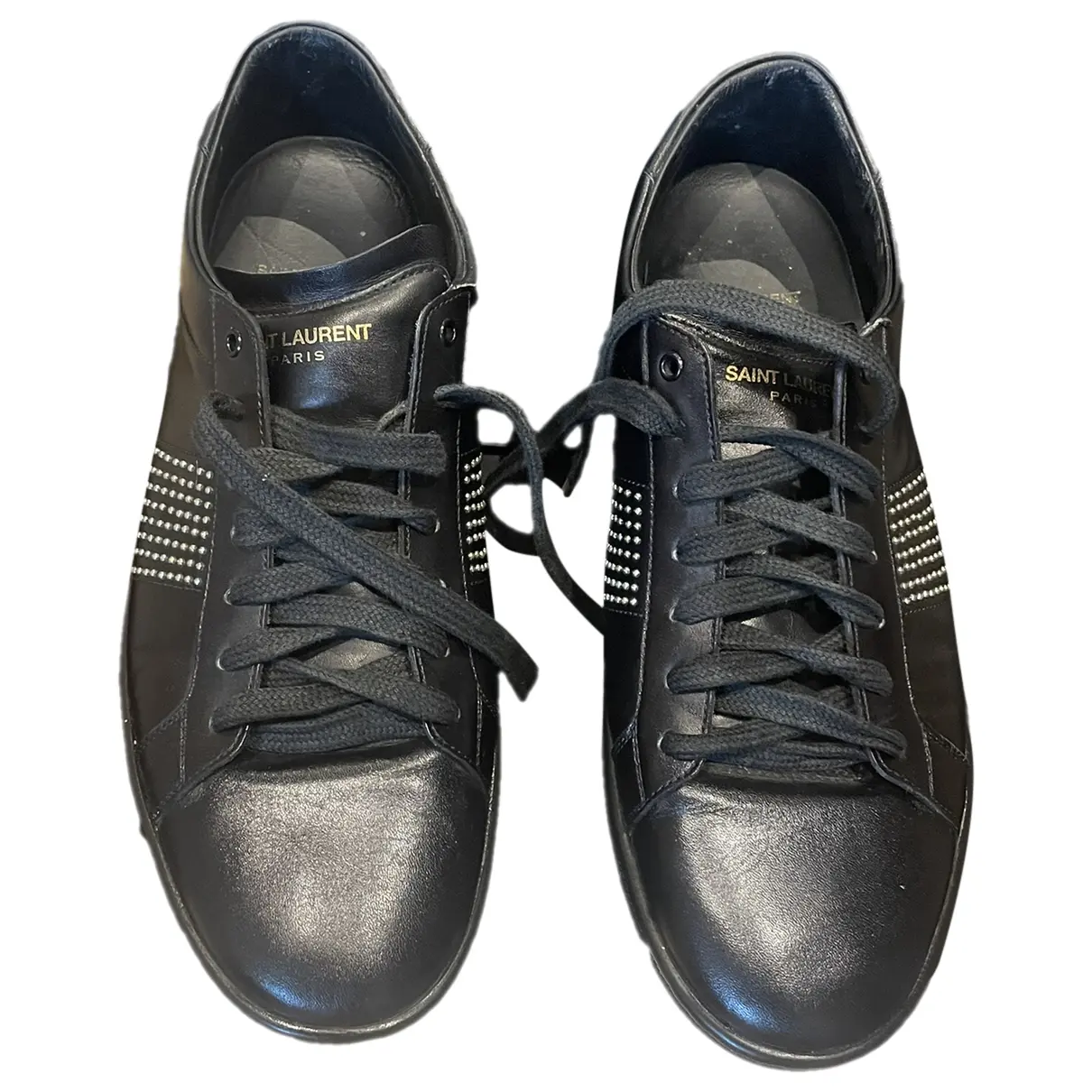 SL/01 leather trainers