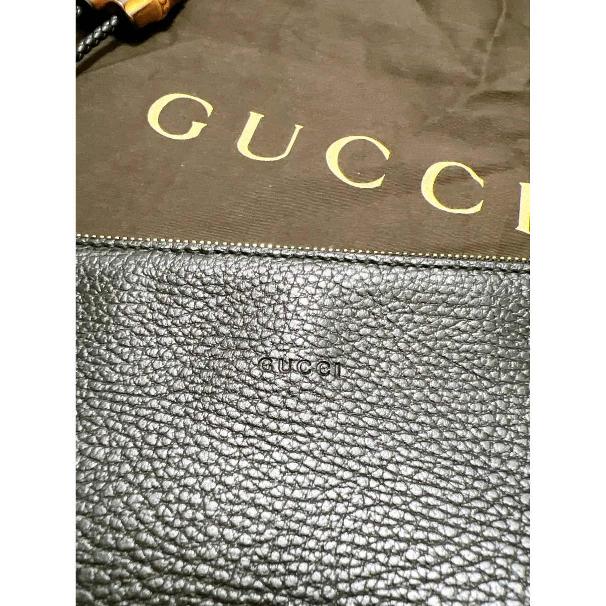 Buy Gucci Soho leather clutch bag online