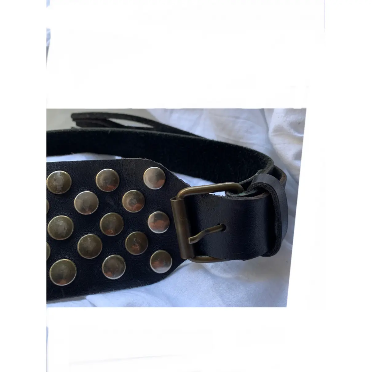 Leather belt Sonia Rykiel - Vintage