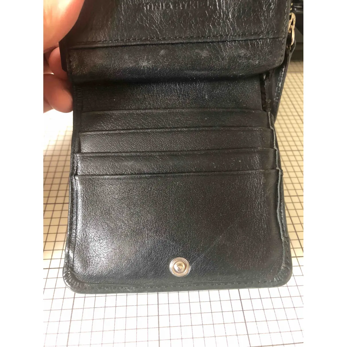Leather purse Sonia Rykiel - Vintage