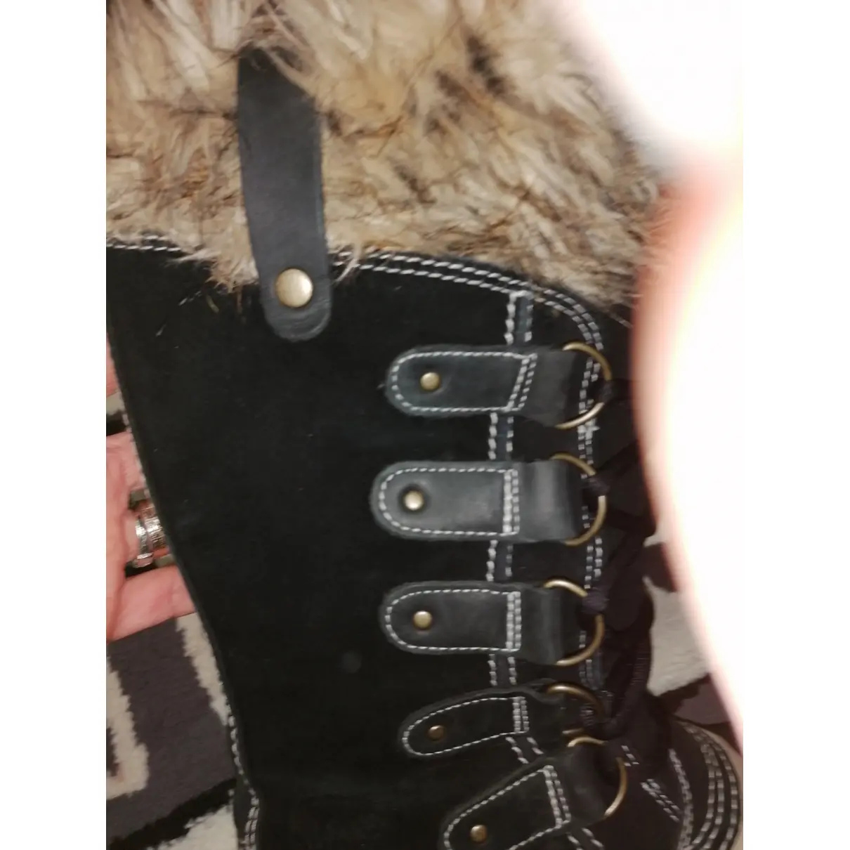 Leather snow boots Sorel