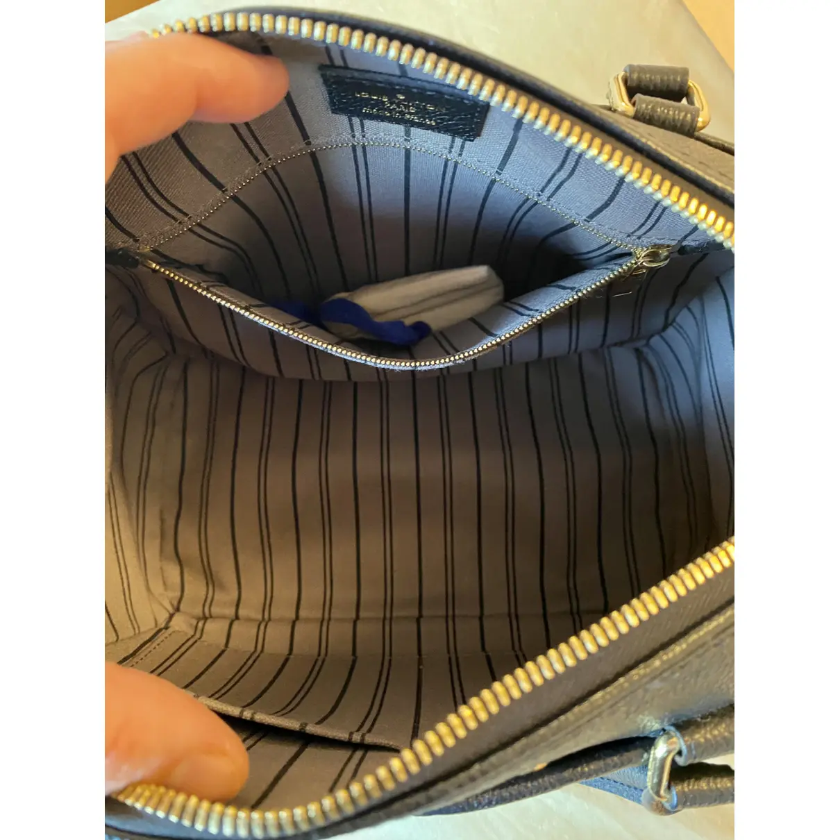 Speedy Bandoulière leather handbag Louis Vuitton