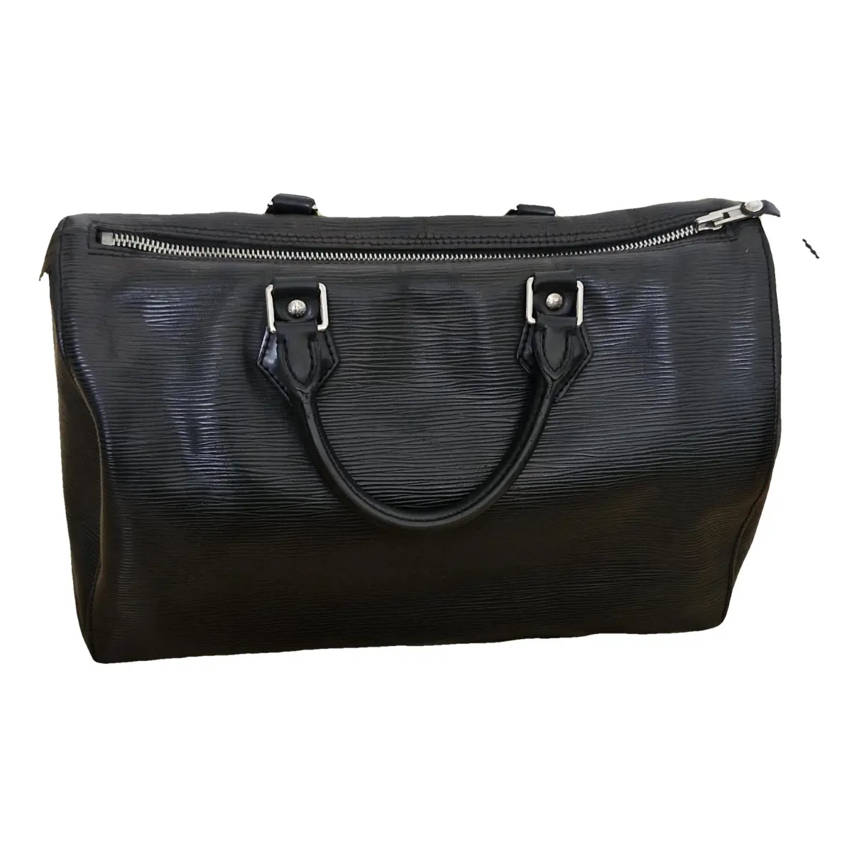 Speedy leather handbag
