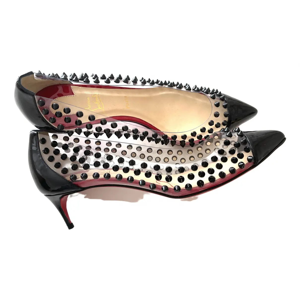 Spikaqueen leather heels Christian Louboutin