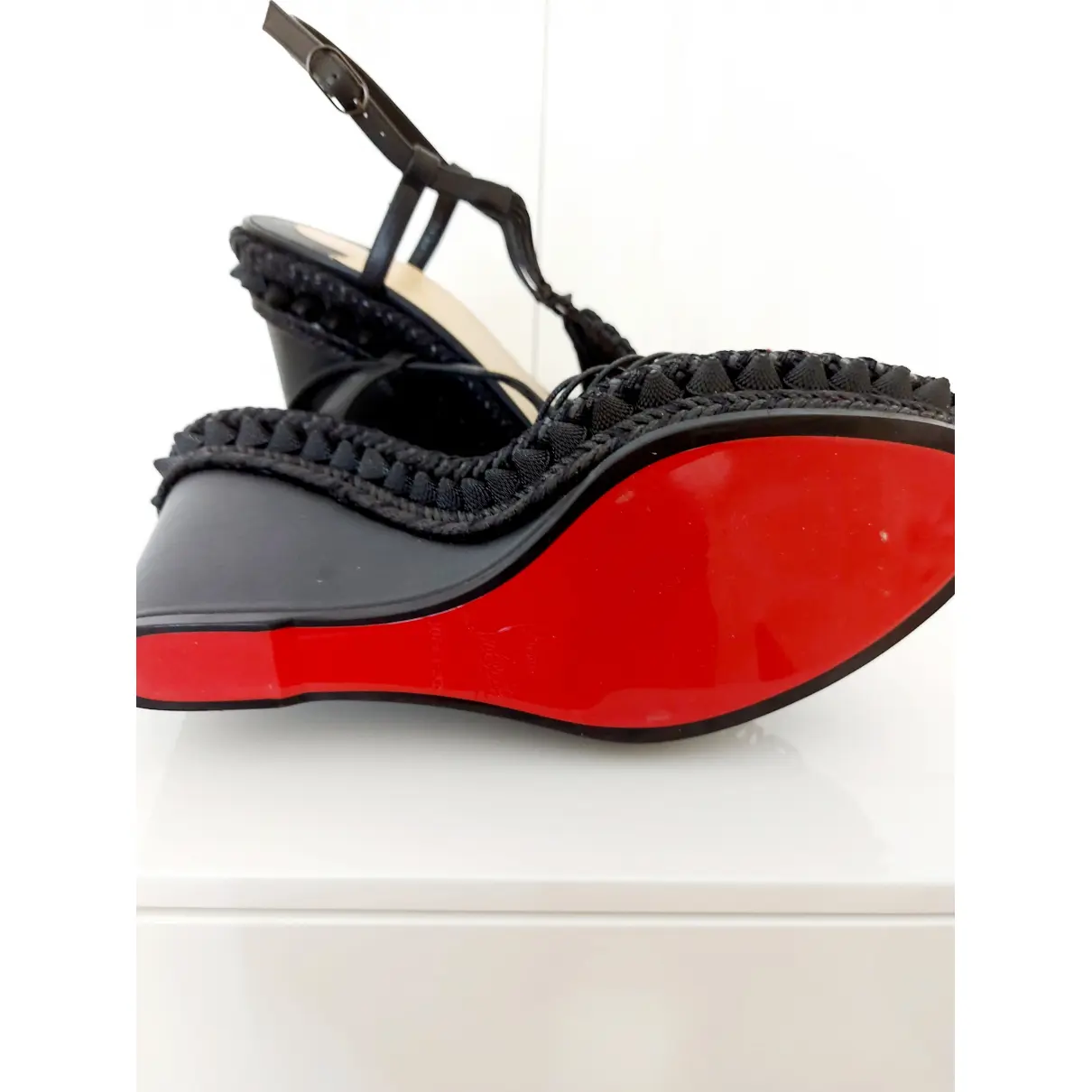 Spikaqueen leather sandals Christian Louboutin