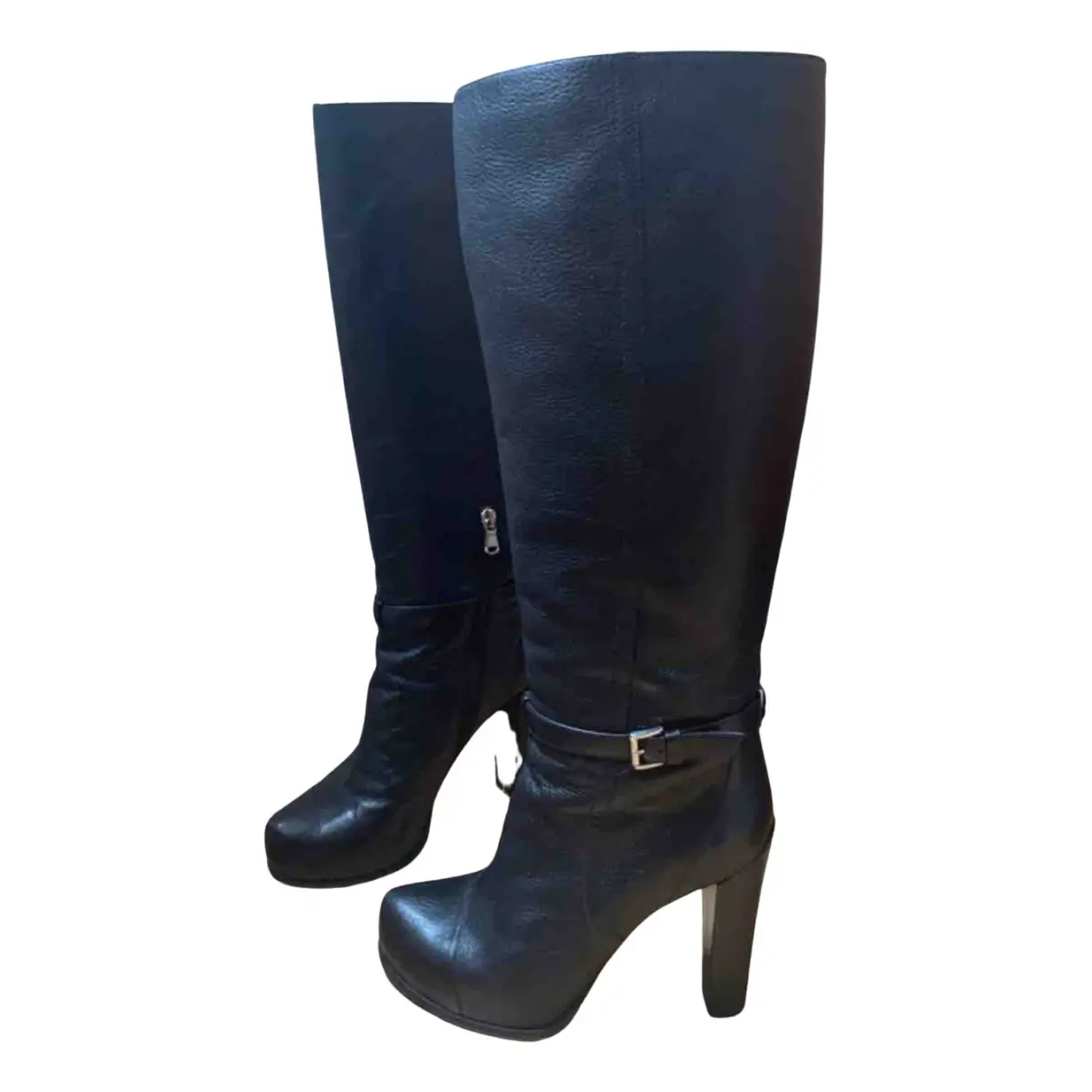 Leather boots Sportmax