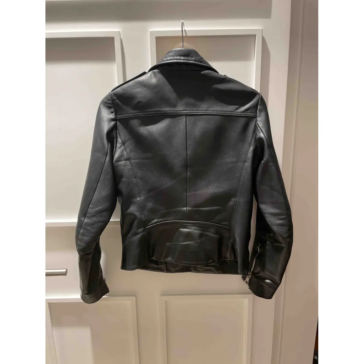 Buy Sandro Spring Summer 2020 leather jacket online