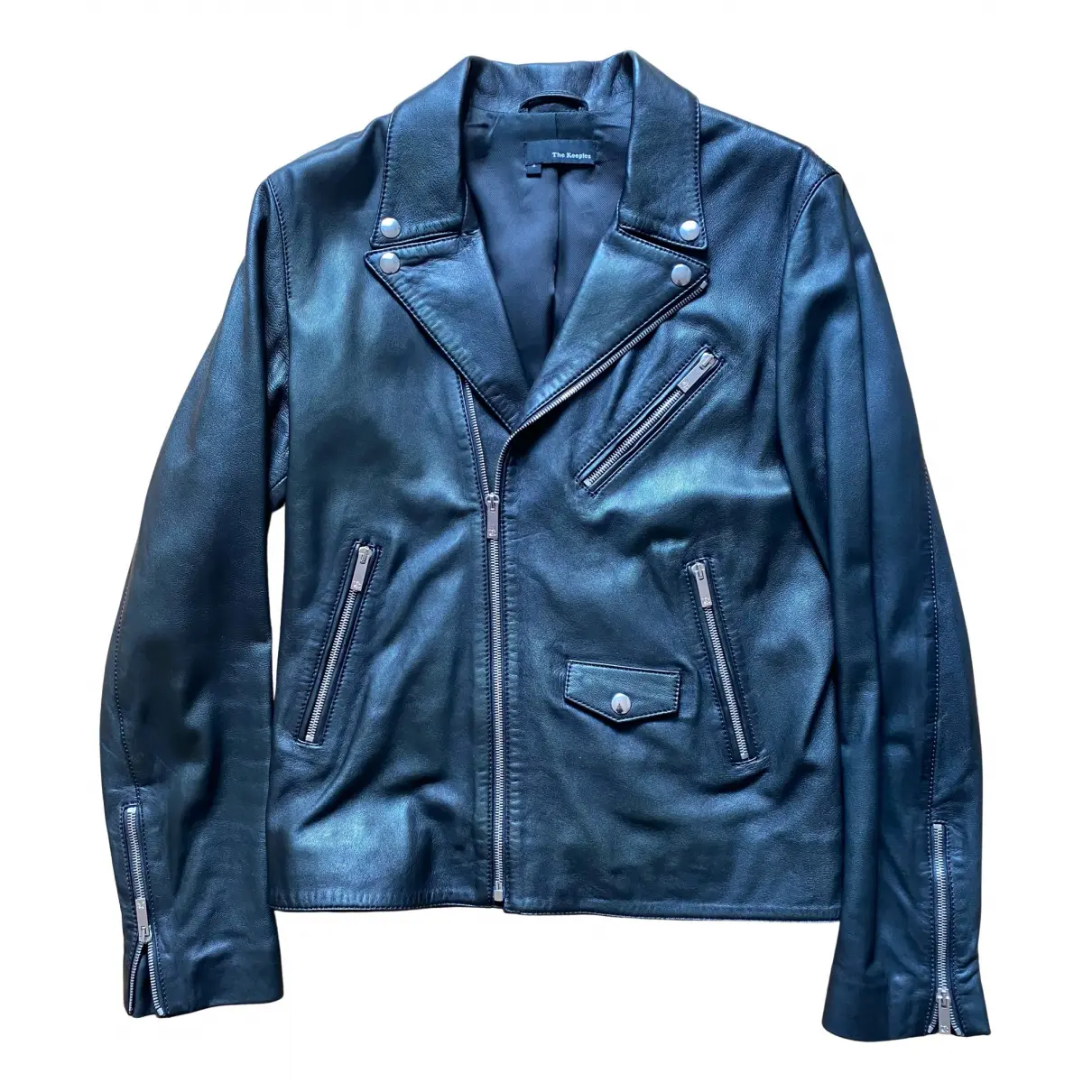 Spring Summer 2020 leather jacket The Kooples