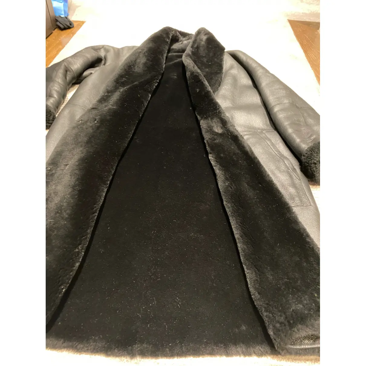 Leather coat Sprung Frères