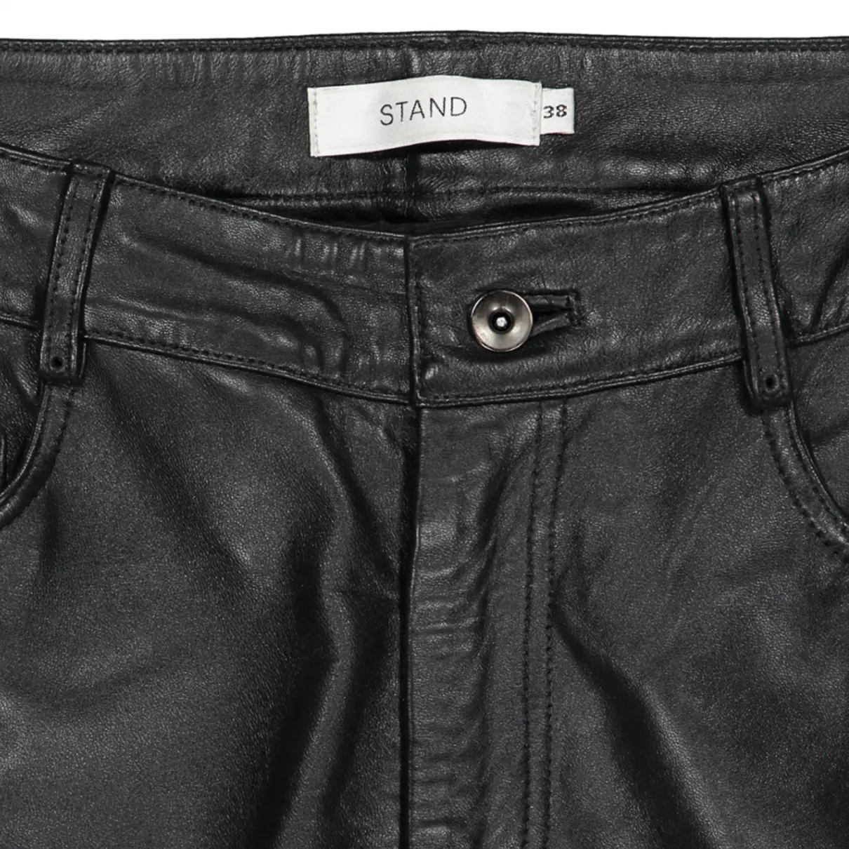 Buy Stand studio Leather carot pants online