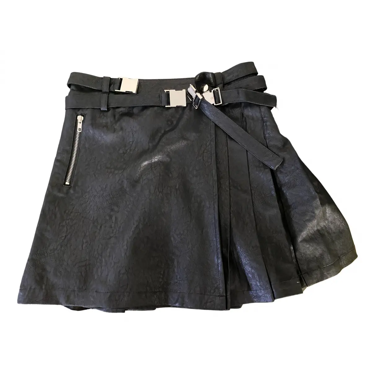 Leather mini skirt Steele